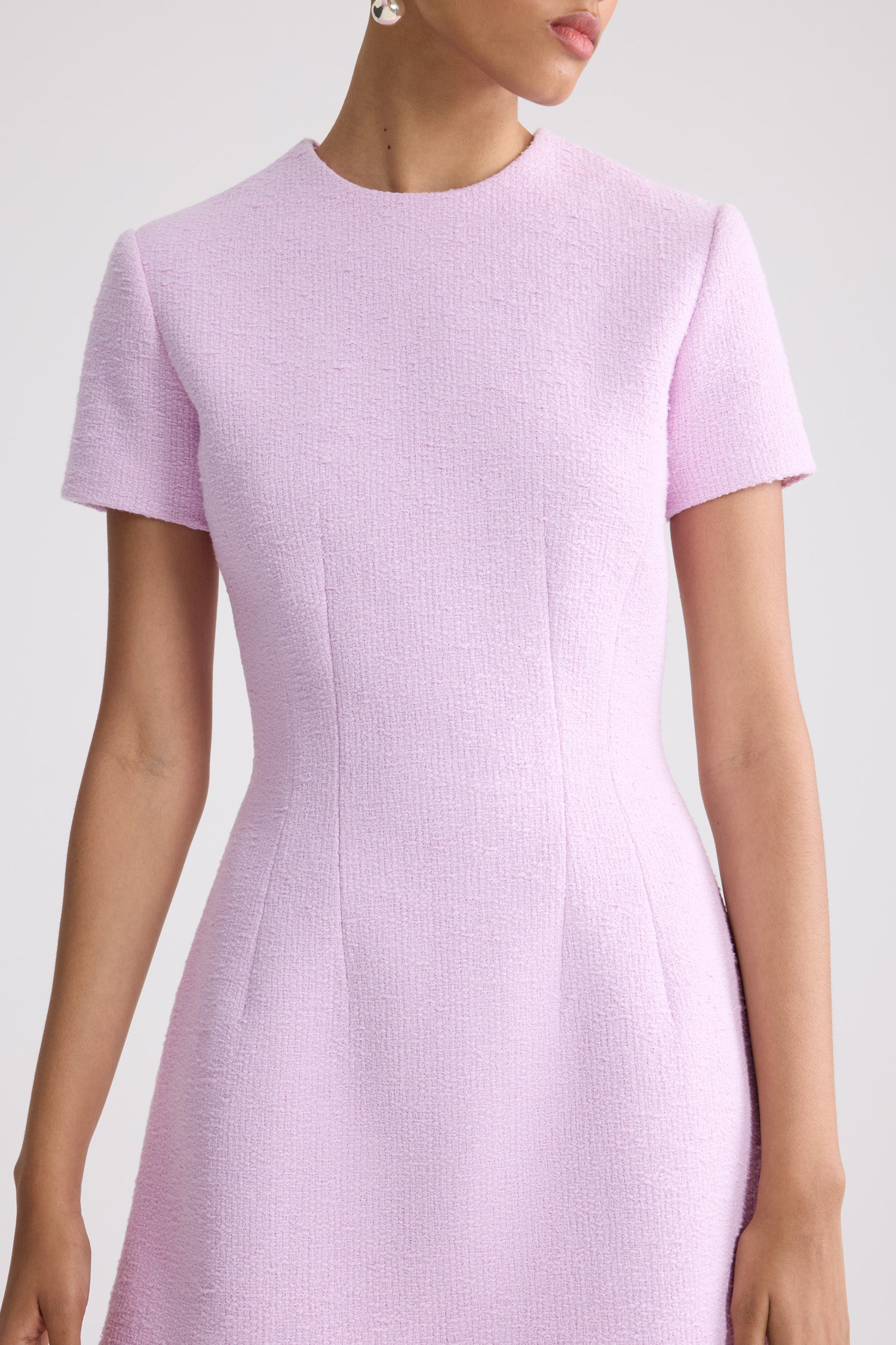 Patou DR2260241460P robe courte coton rose bonbon
