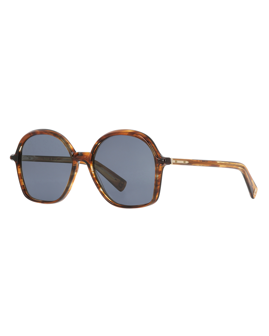 PAUL & JOE GINGER03 lunettes de soleil écaille caramel verres dégradés