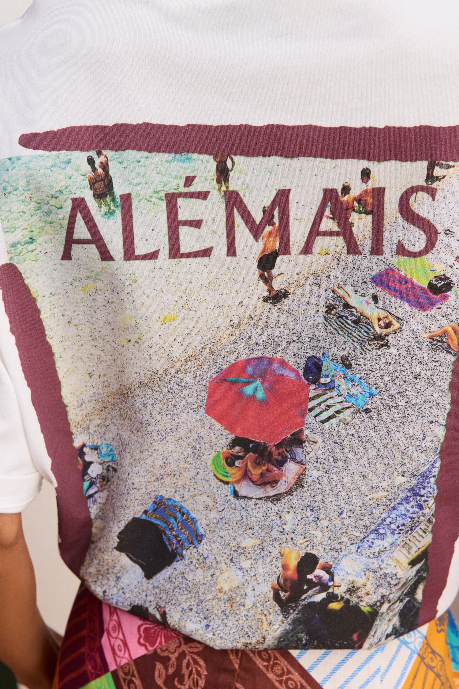 Alemäis Splice Tee t-shirt coton coupe relaxed