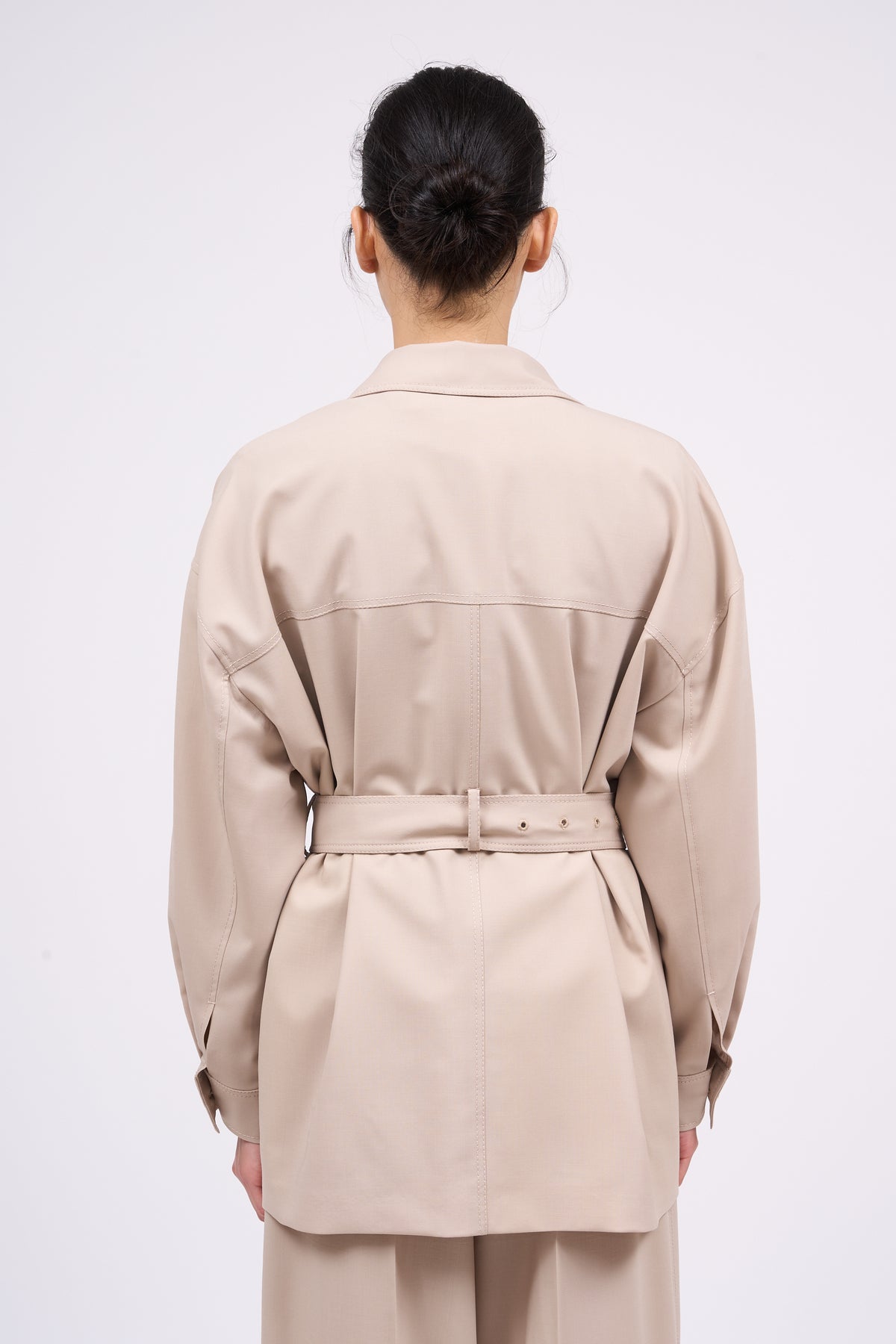 Paul & Joe Cordoue veste saharienne laine soie