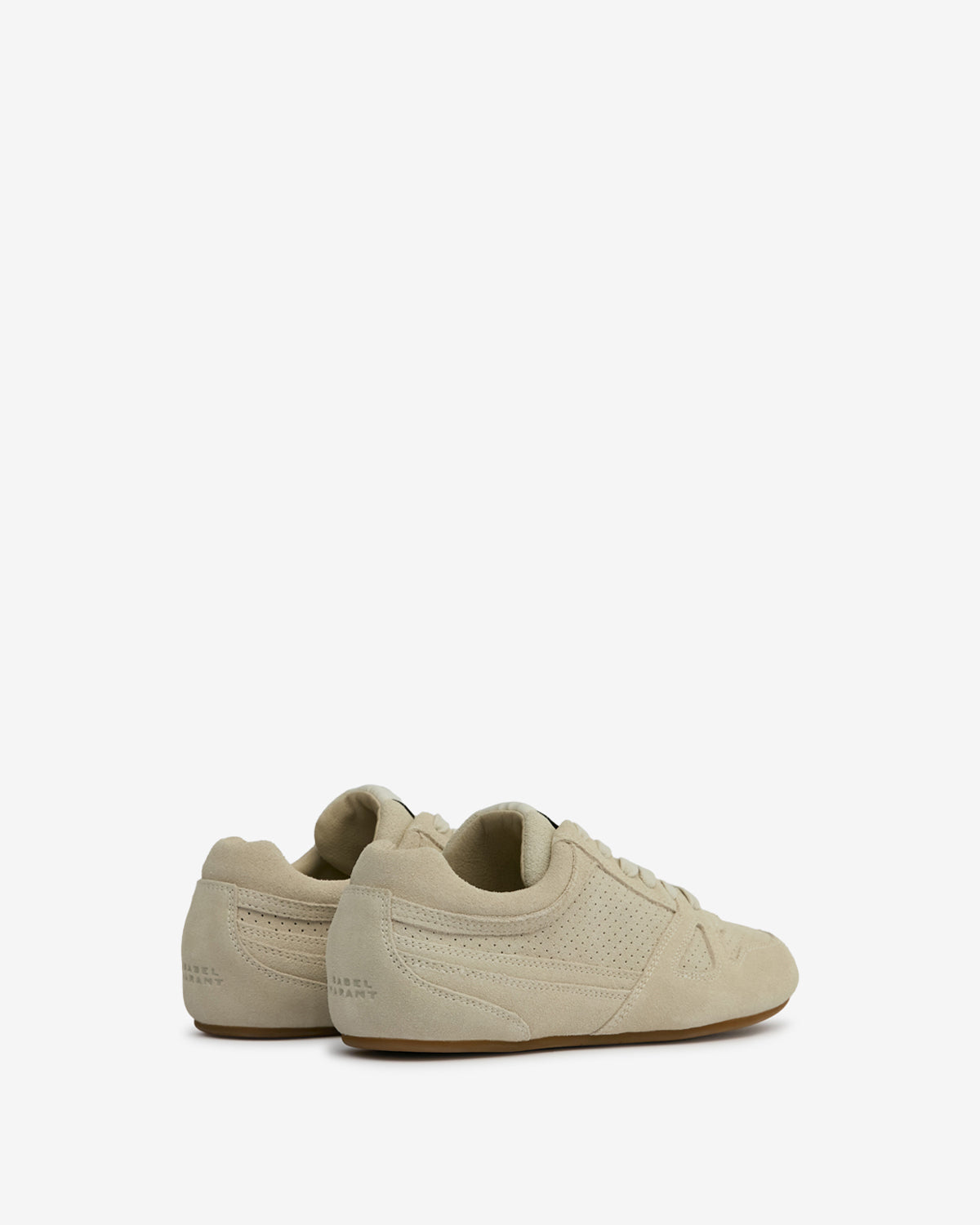 Isabel Marant Senny Low baskets beige cuir suede