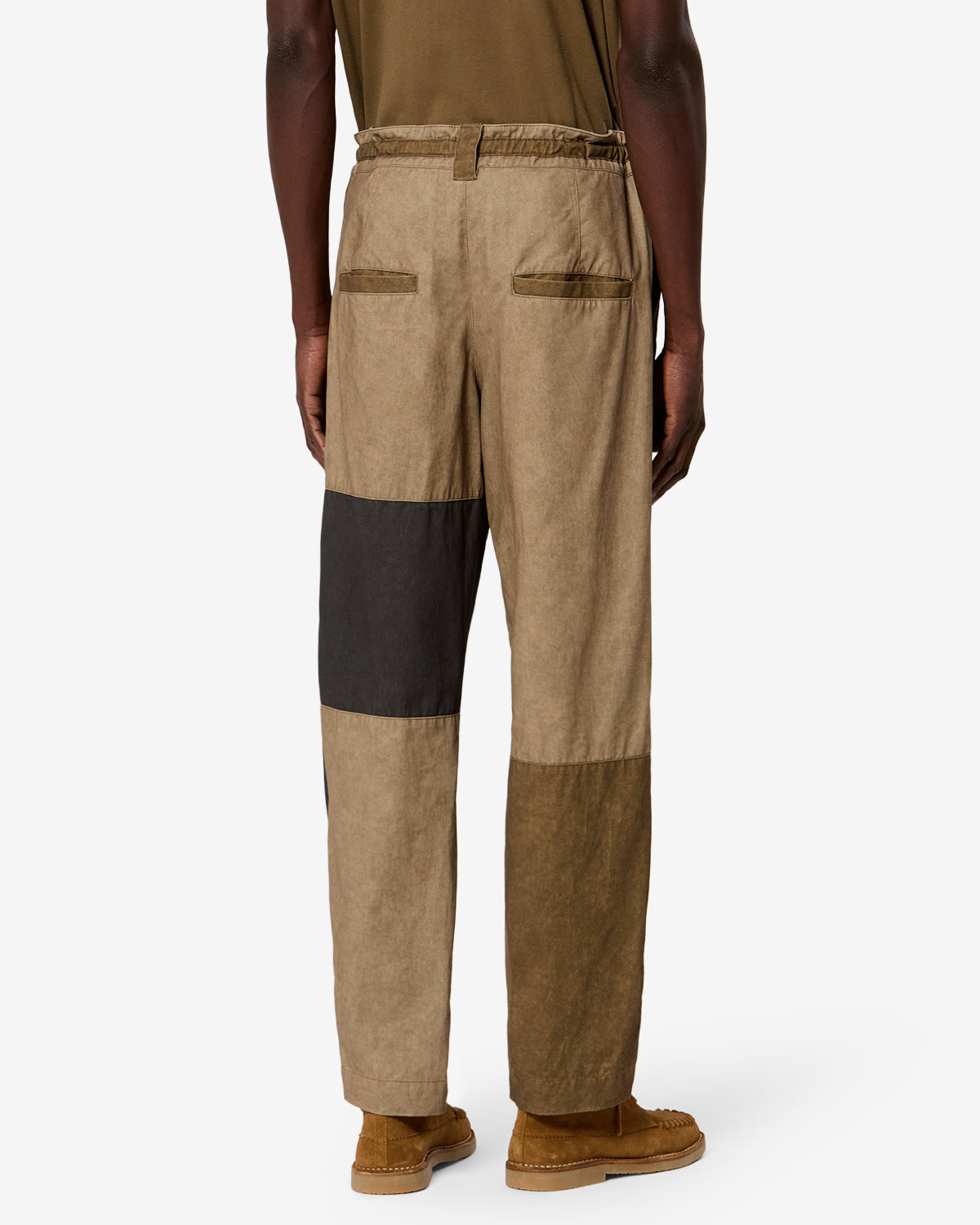 Isabel Marant Texter pantalon coton loose kaki