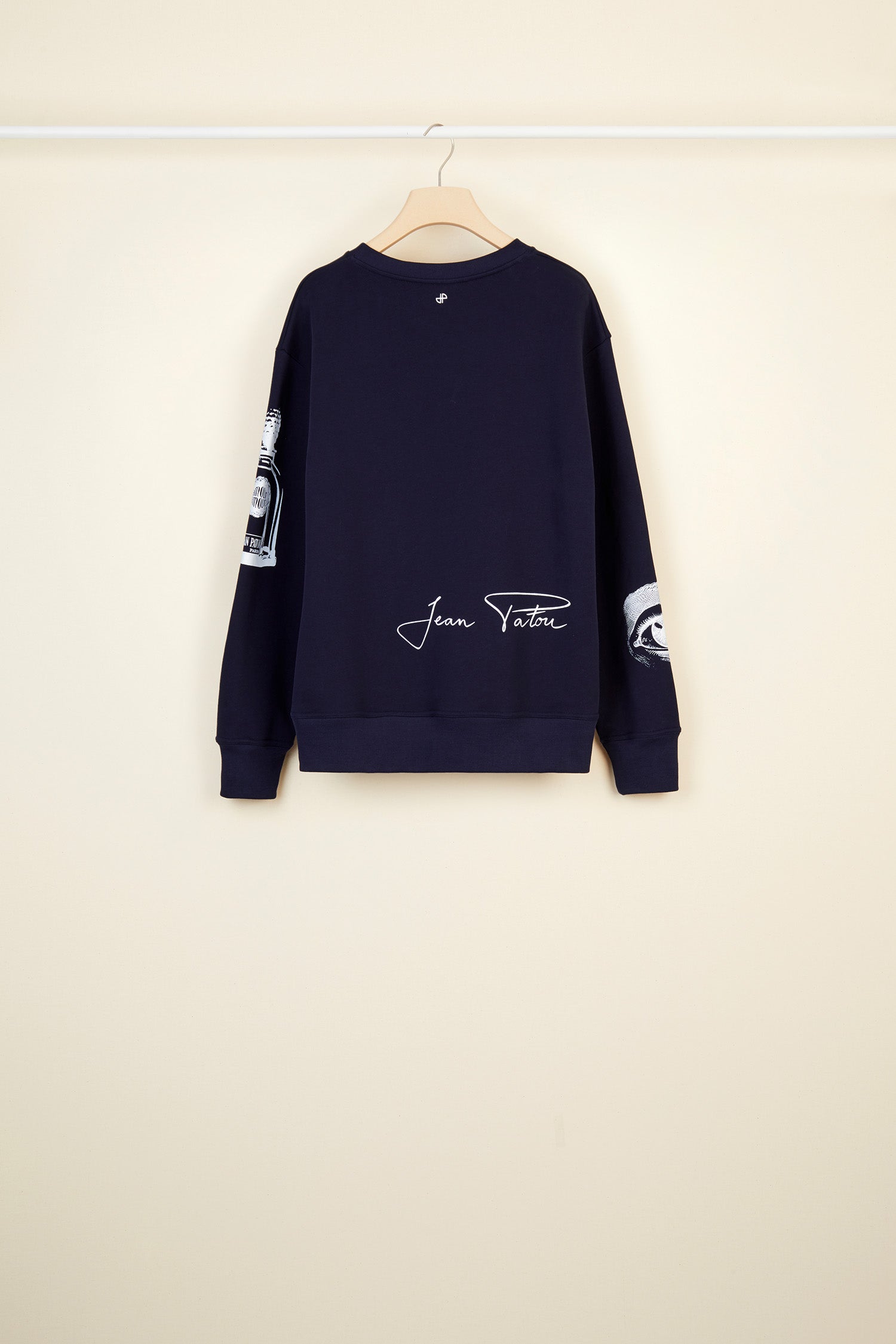 Patou H20JE0149995601N sweat coton oversize Navy