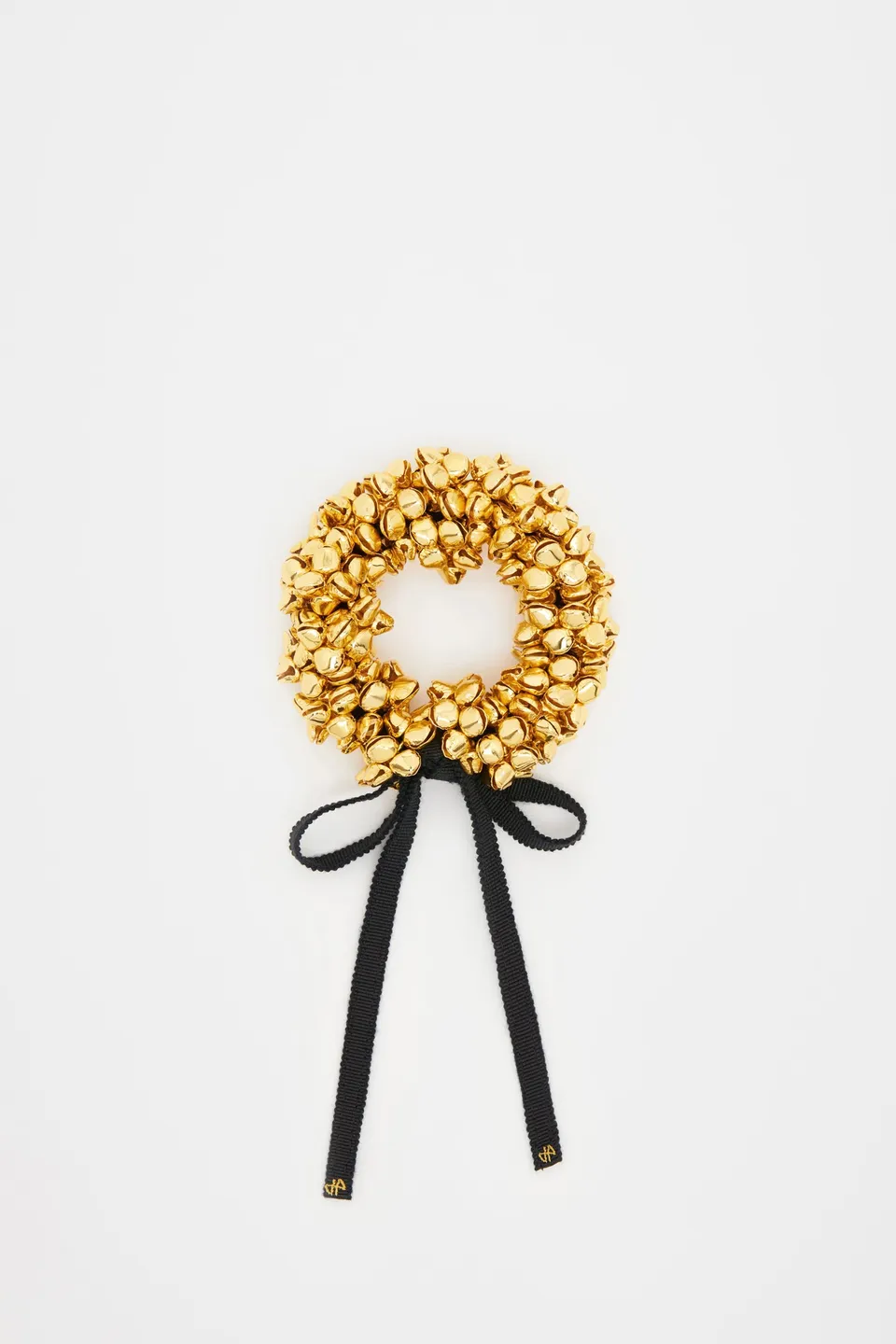 Patou bracelet Bell doré métal clochettes plaqué or
