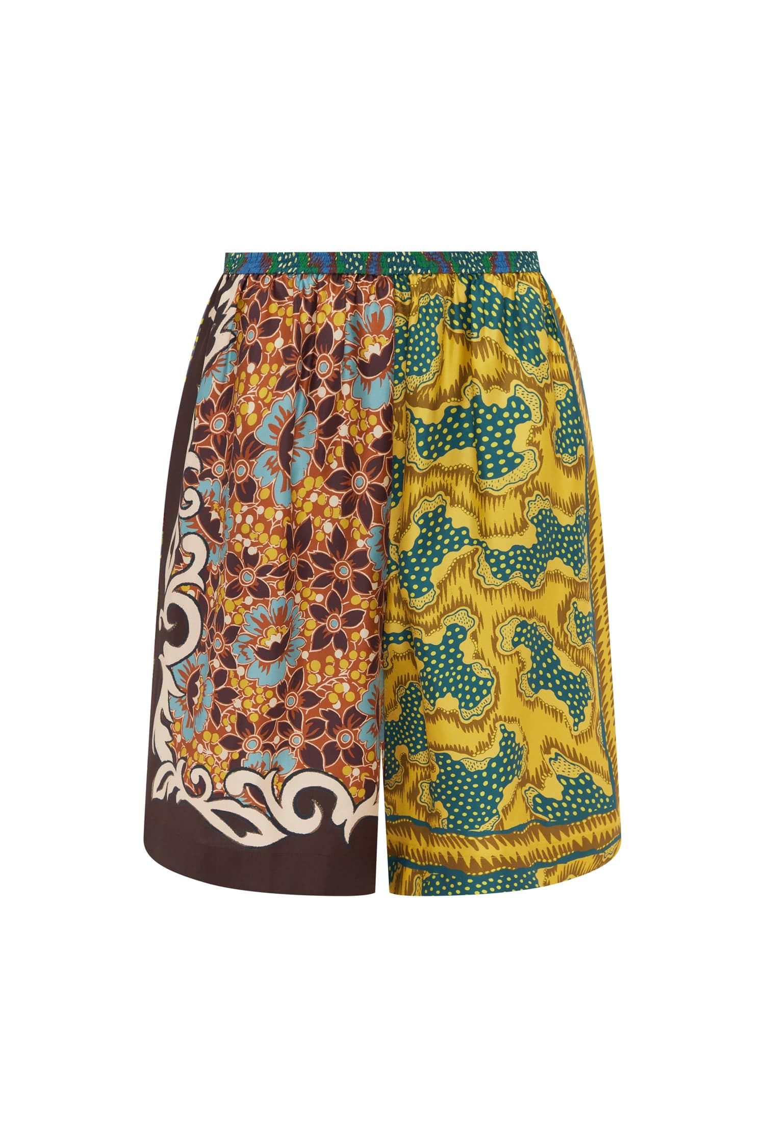 Alemaïs Arnie Silk short soie imprimé taille élastique