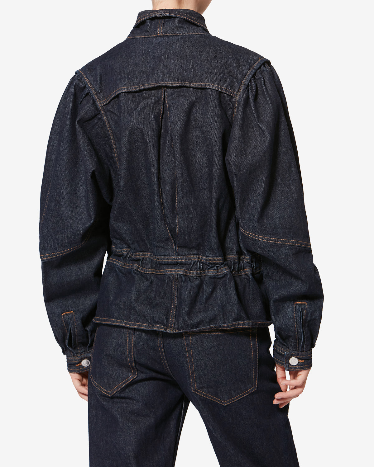 Isabel Marant Dolie veste denim foncé nuit