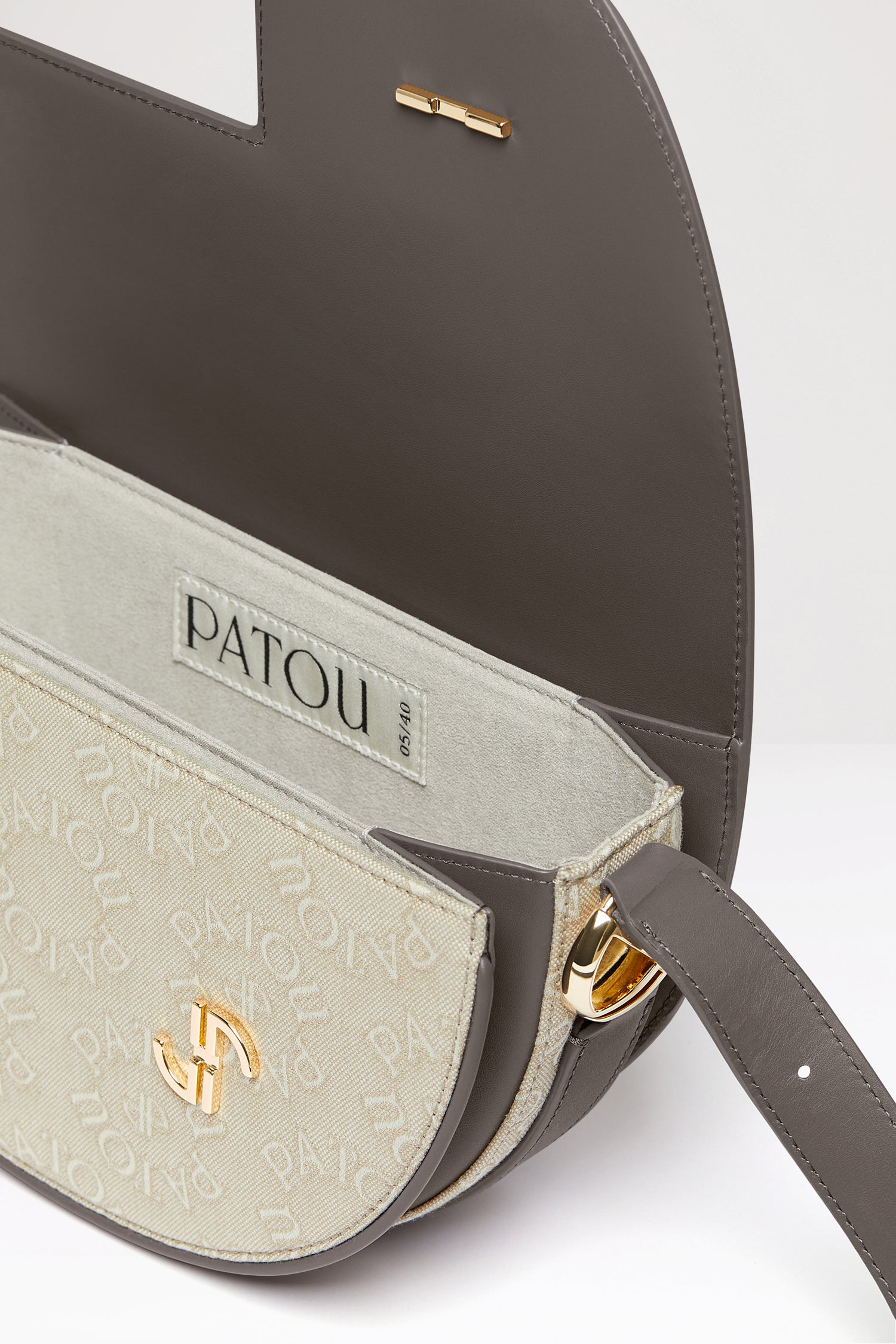 Patou Le Patou sac jacquard coton bio Medallion TU