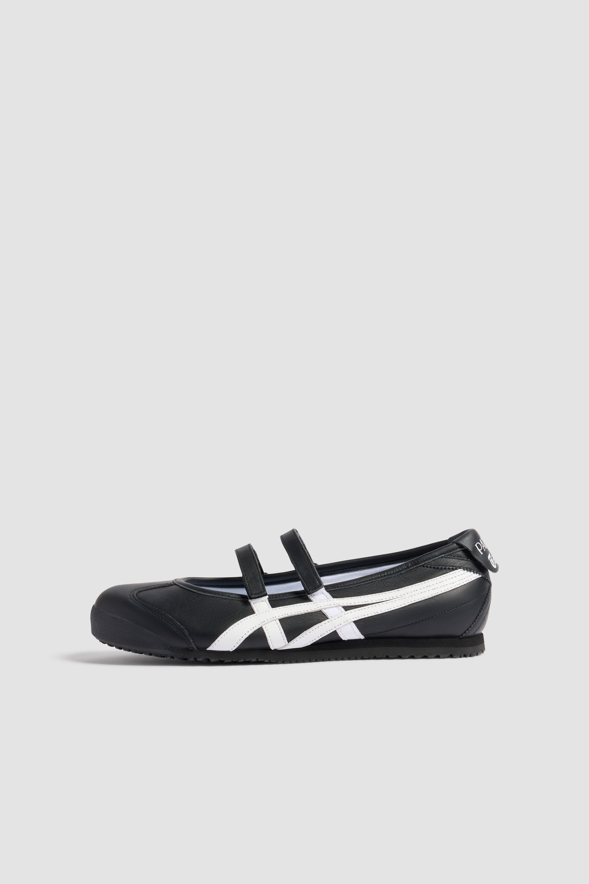 Patou x Onitsuka Tiger E25FO014 ballerines cuir nappa noir
