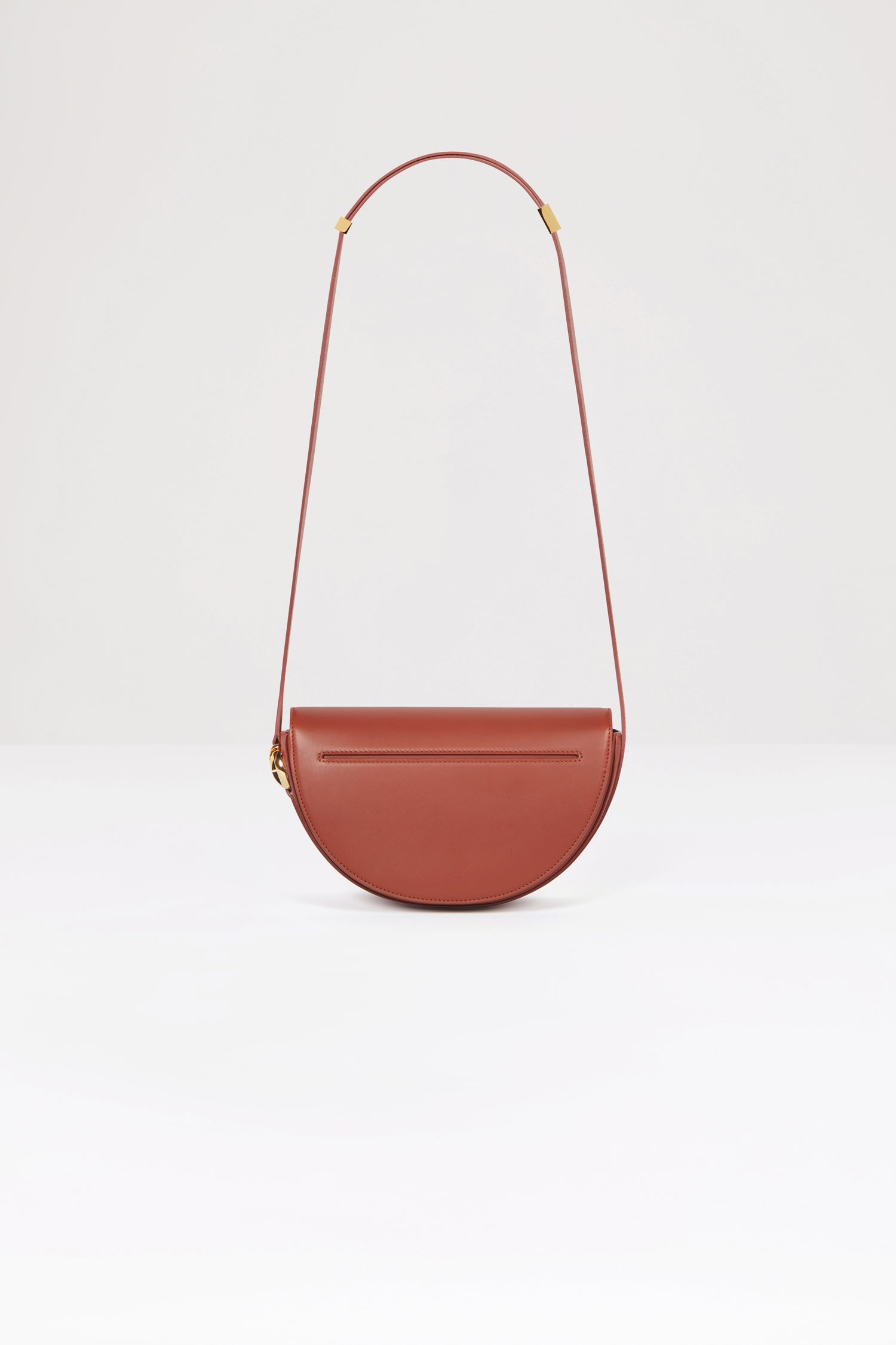 Patou Le Patou sac cuir marron Maya Mountain 25 cm