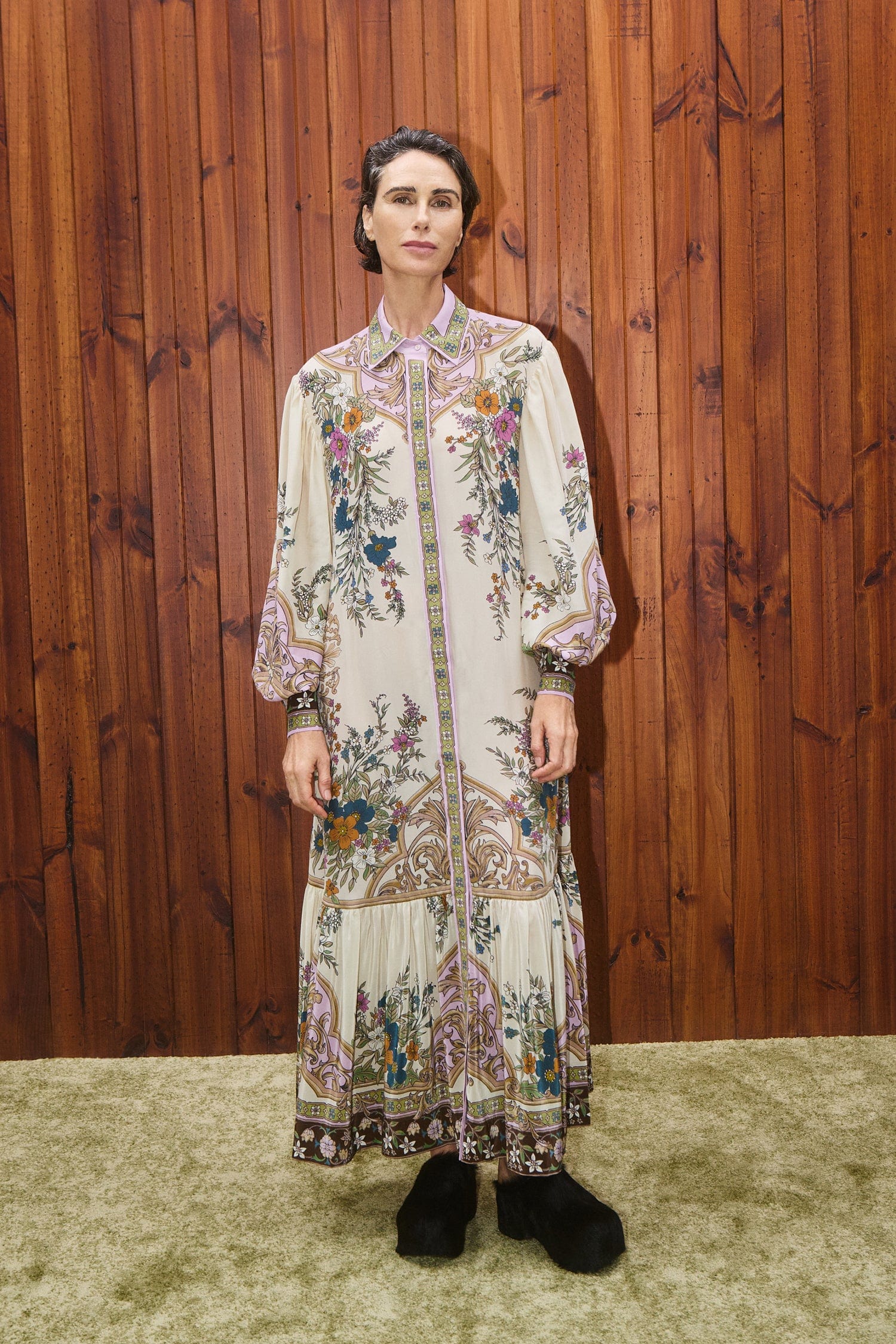 Alemaïs Antoinette Shirtdress Robe Chemise viscose soie