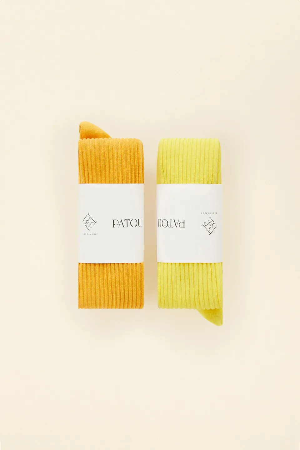Patou AC022 lot 2 paires chaussettes coton citrus