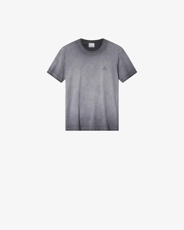 Isabel Marant Honoré TS0052HB T-shirt noir délavé coton