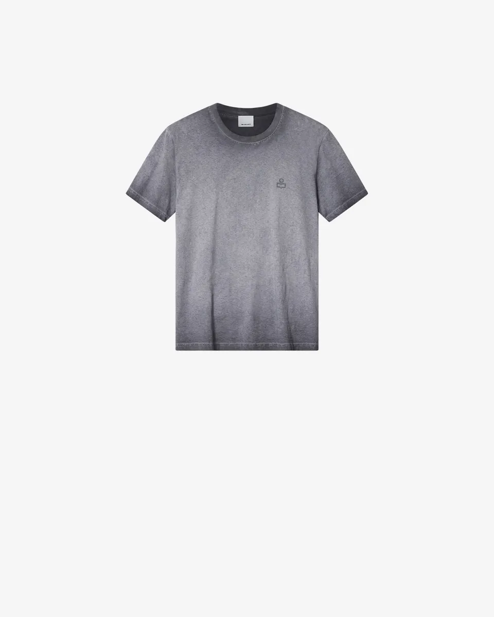 Isabel Marant Honoré TS0052HB T-shirt noir délavé coton