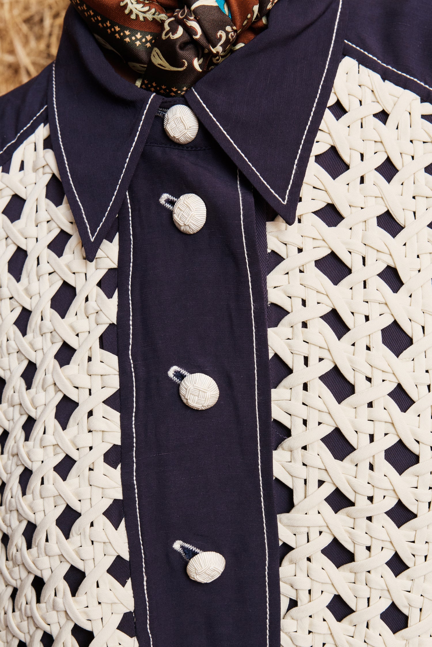 Alemaïs Shirts Weave Shirt chemisier viscose taille 8