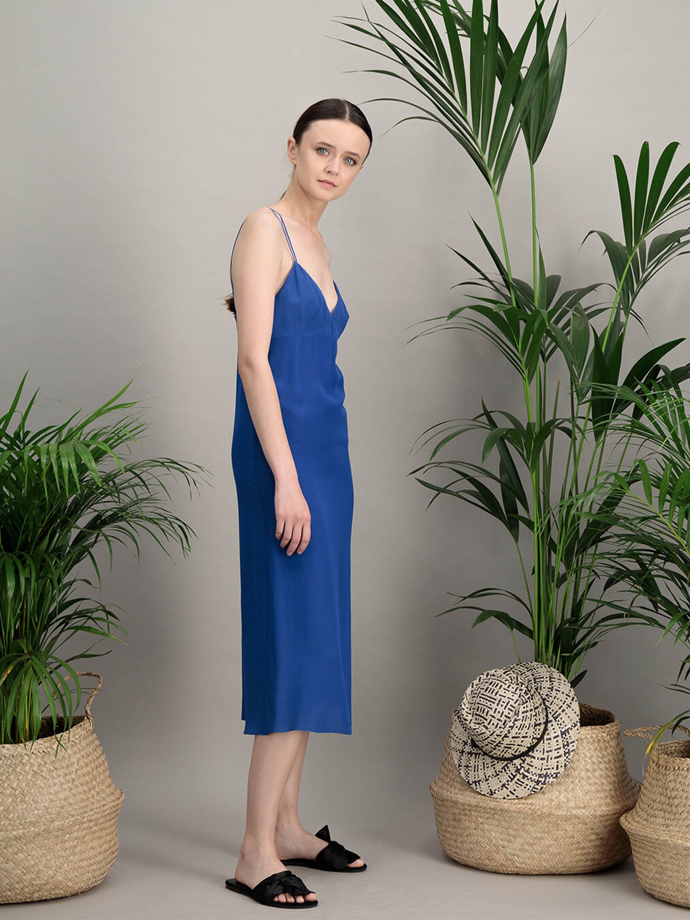 ANAHIDE SAINT ANDRÉ TAMARIS robe nuisette soie