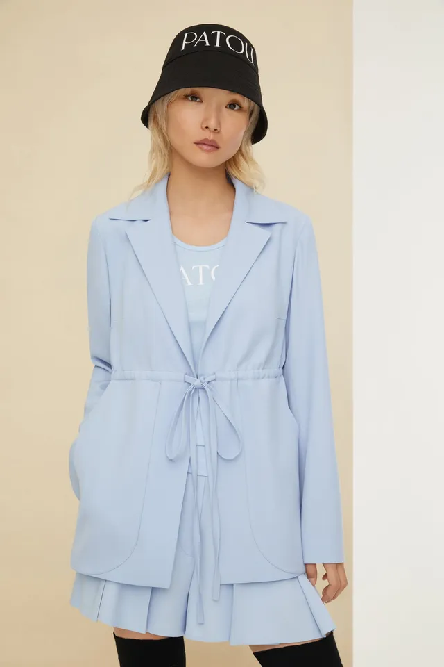 Patou P22JA0240103626B veste serge Sky Blue