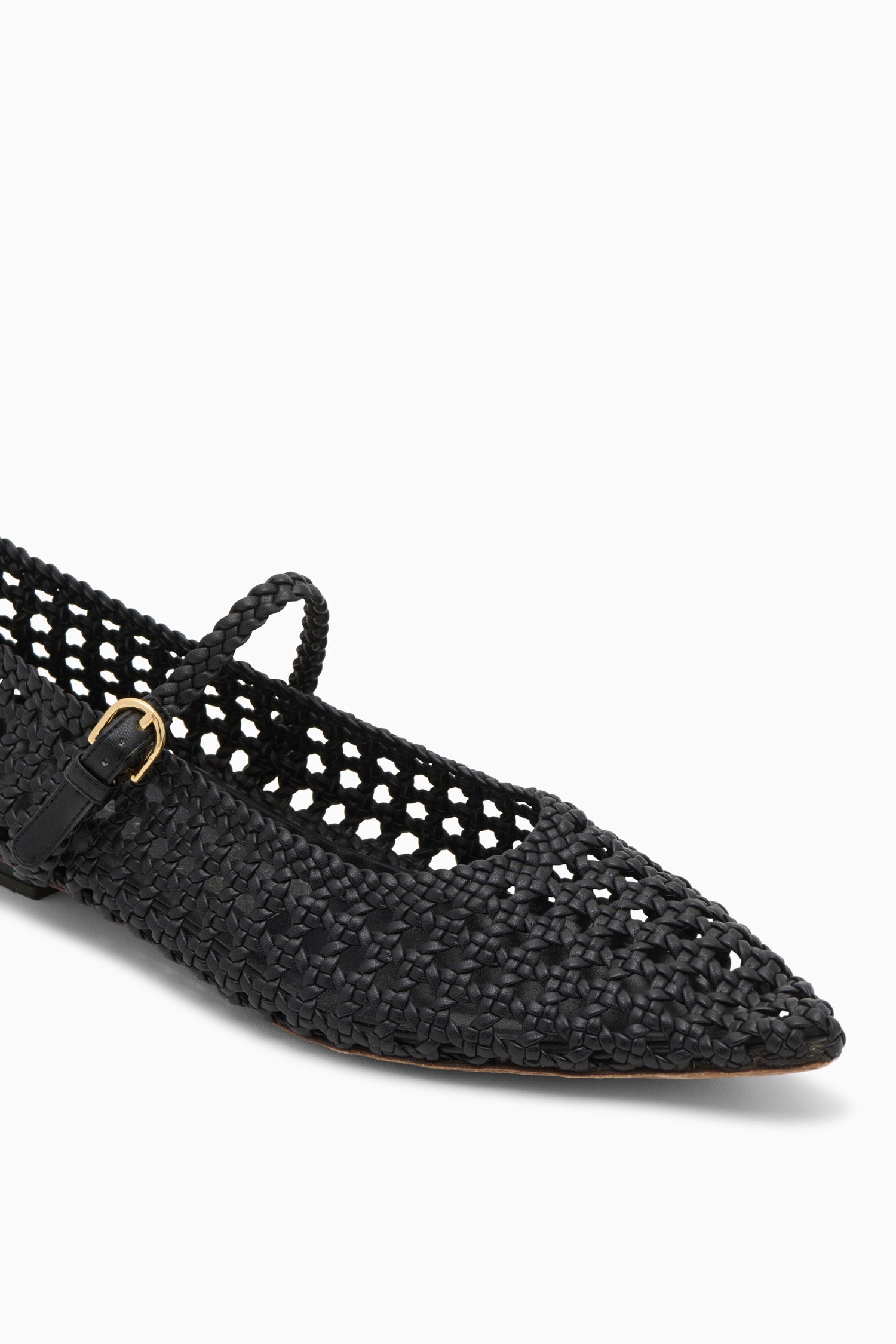 Ulla Johnson Gracie UJ43101A ballerines pointues noir Noir