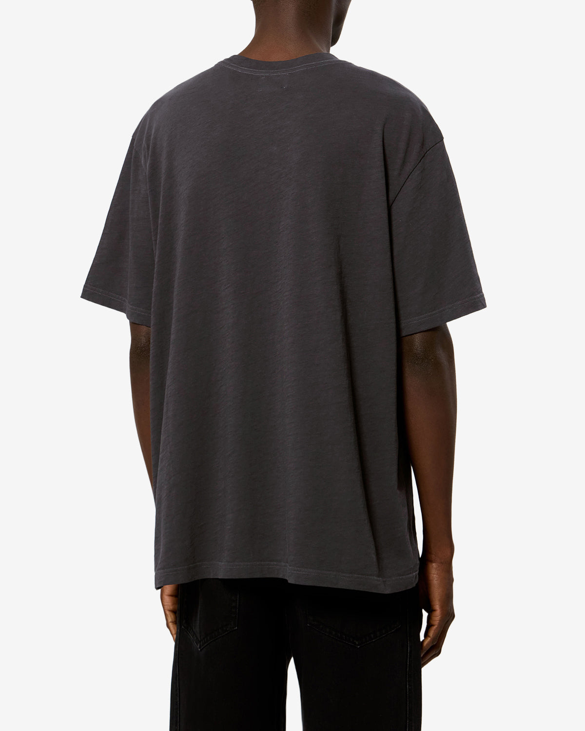 Isabel Marant Hiroe t-shirt noir délavé coton loose