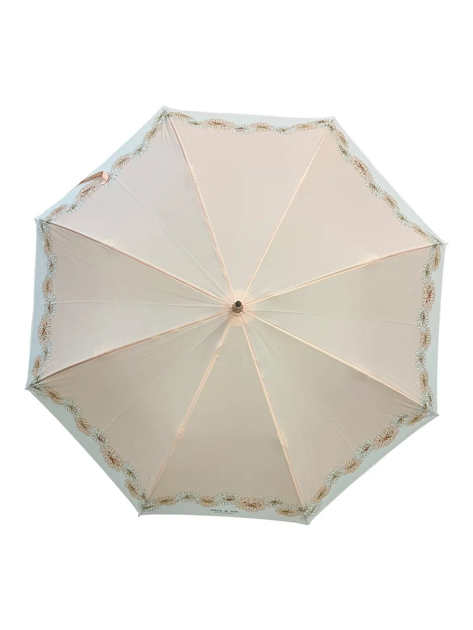 Paul & Joe parapluie beige imprimé chrysanthème