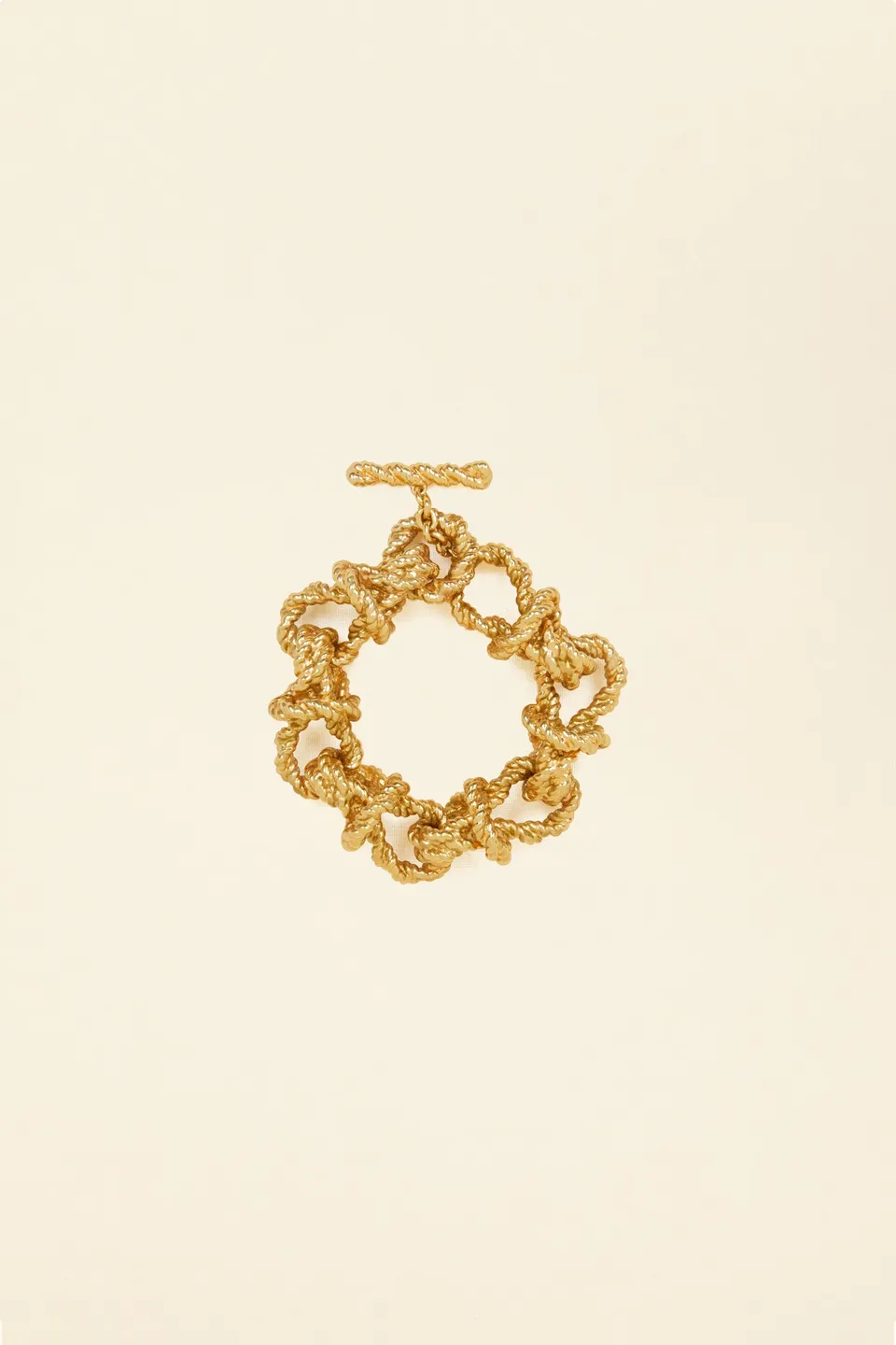 Patou JW076 bracelet chaîne laiton doré maillons fins