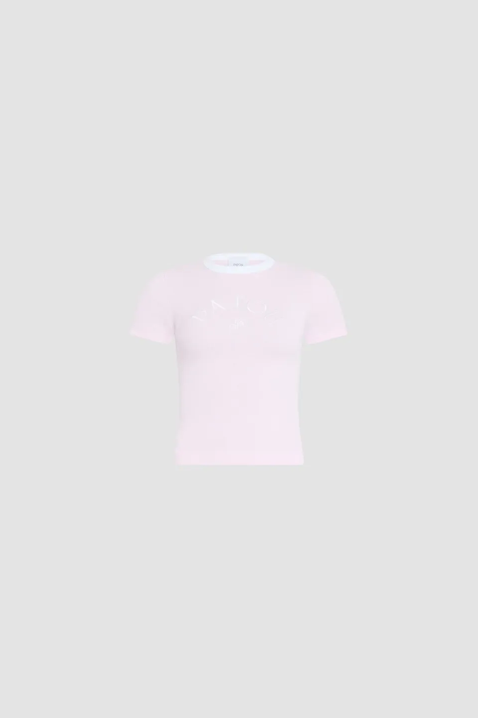 Patou JE249 t-shirt coton bio rose orchid ice
