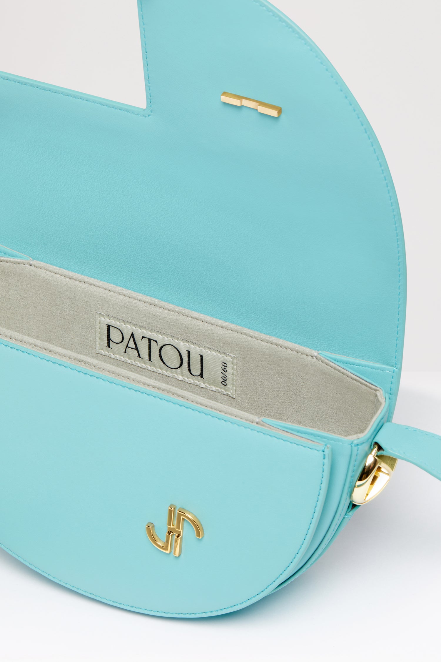 Patou sac H22BA0015002702G Water Green cuir Le Patou
