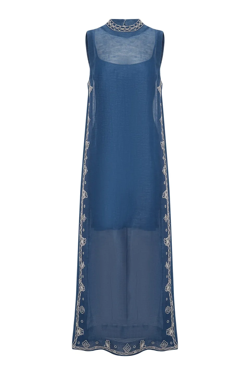 Alemais Yasmeen Embellished Midi Dress robe perles
