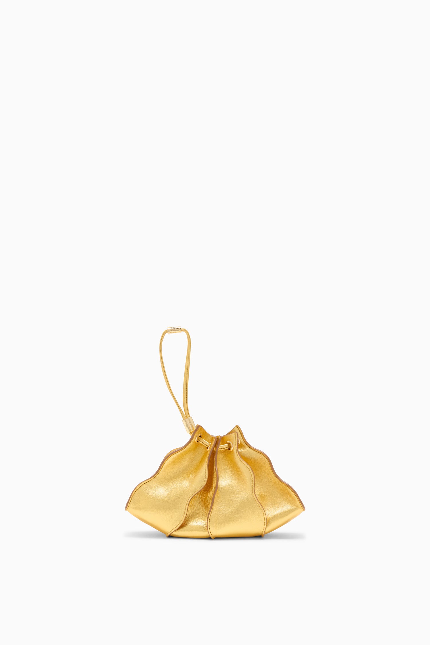 Ulla Johnson Adria Small Crossbody sac doré cuir agneau