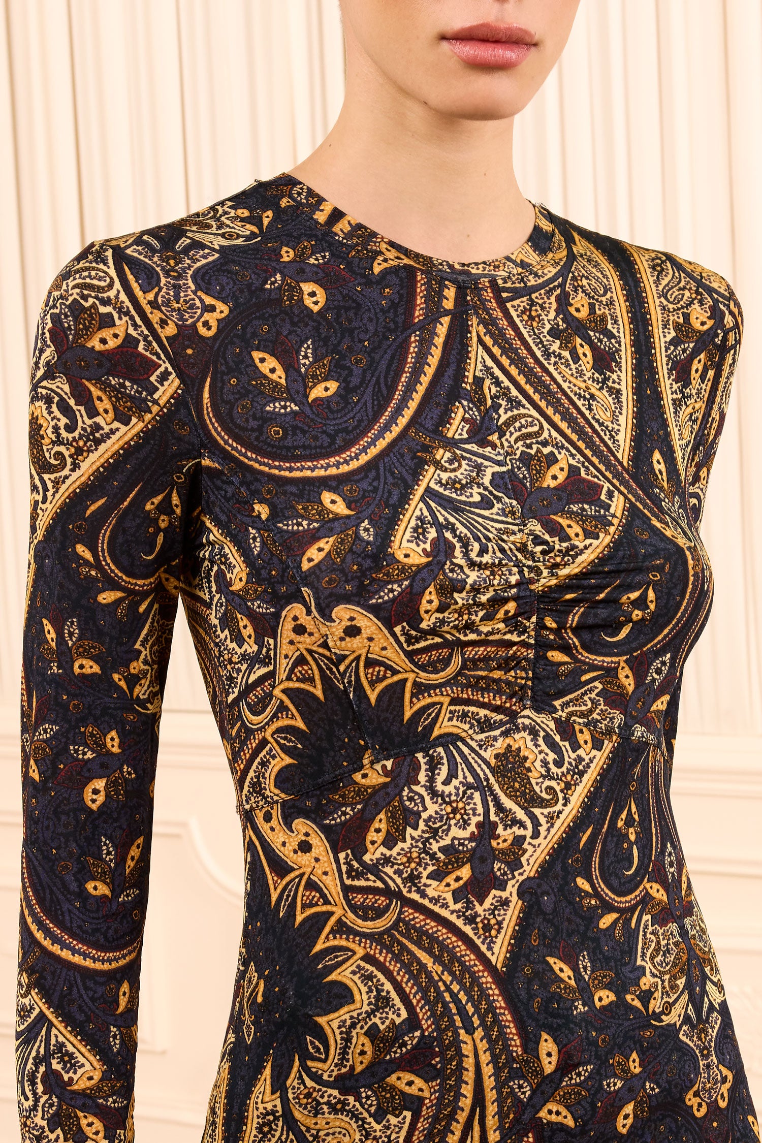 Ulla Johnson Neri FA260812 top jersey Twilight Paisley
