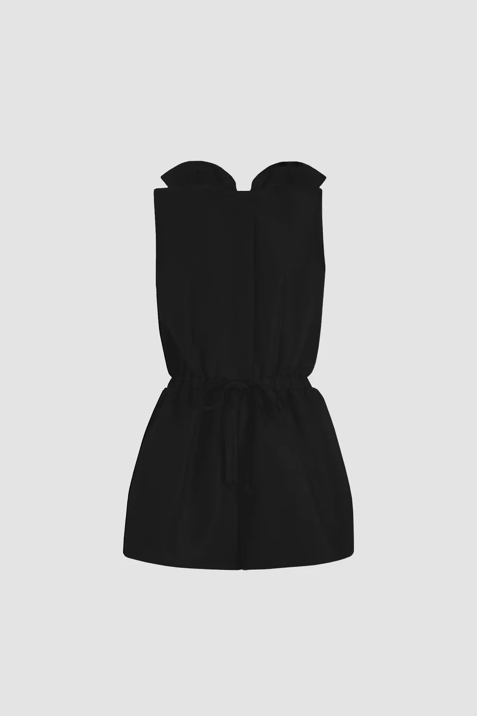 Patou P25JU0040186999B combishort noir faille recyclée