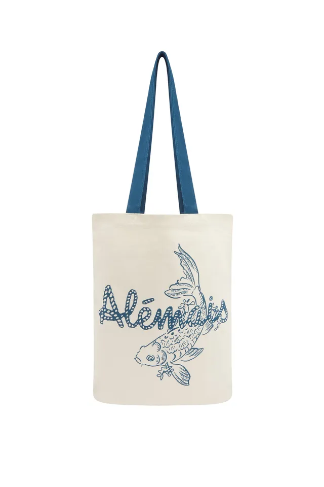 Alemäis Scuba sac tote toile coton imprimé OS