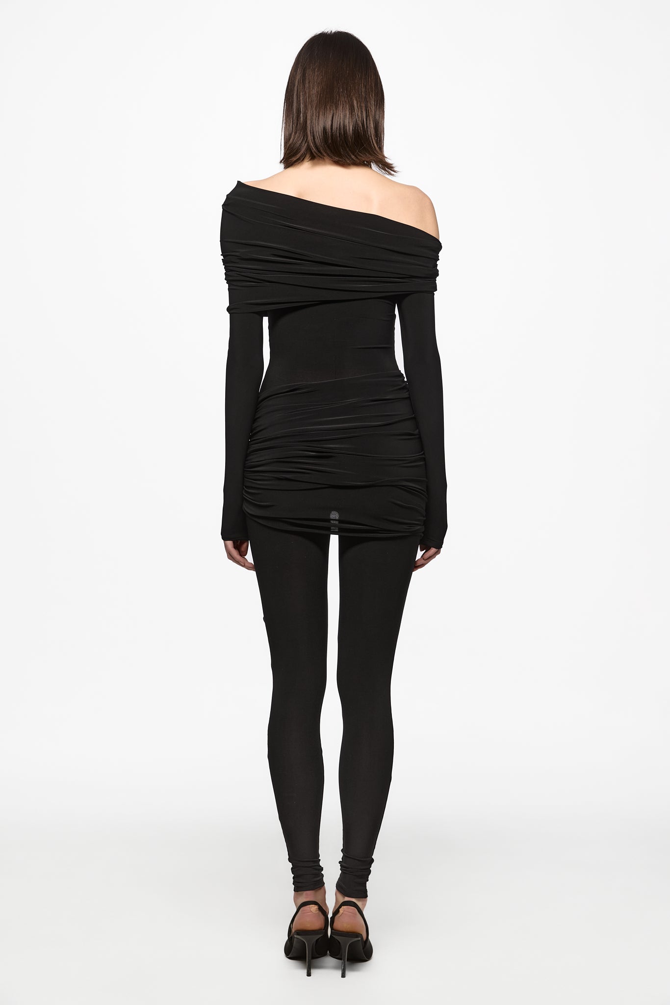 ATU Body Couture Black Braided Combinaison Noire Tressée