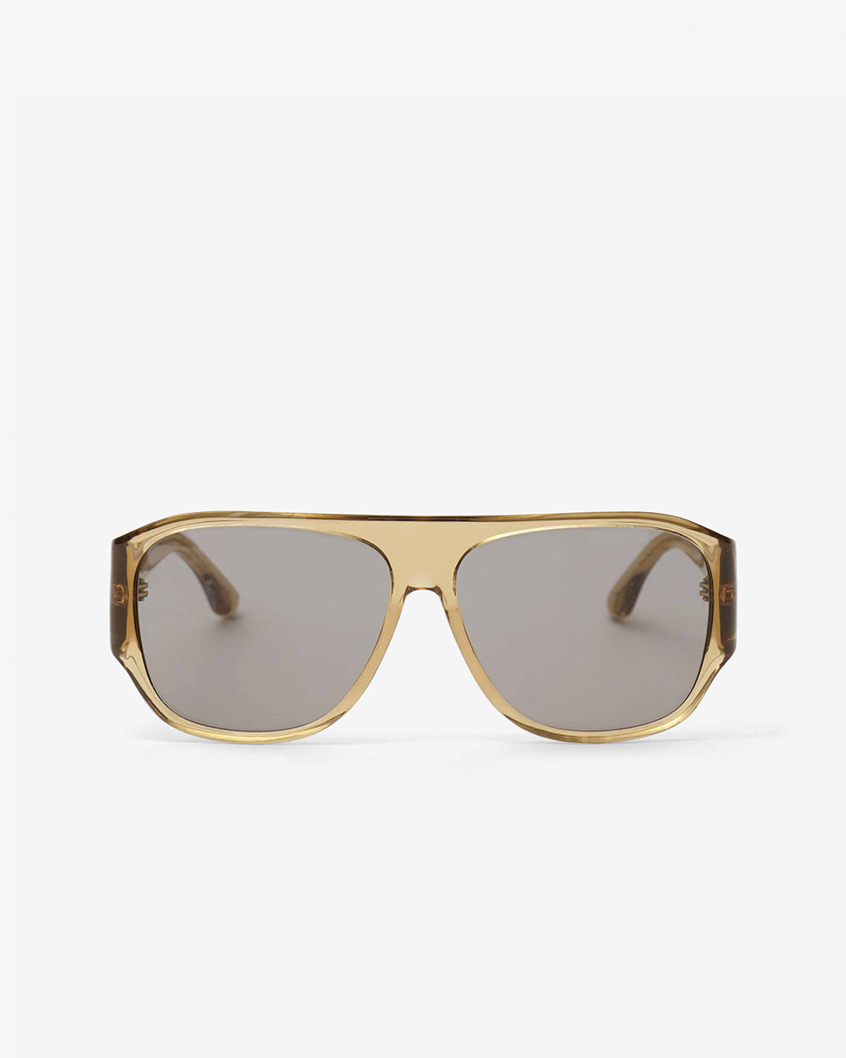 Isabel Marant Mikala lunettes de soleil ocre gris masque