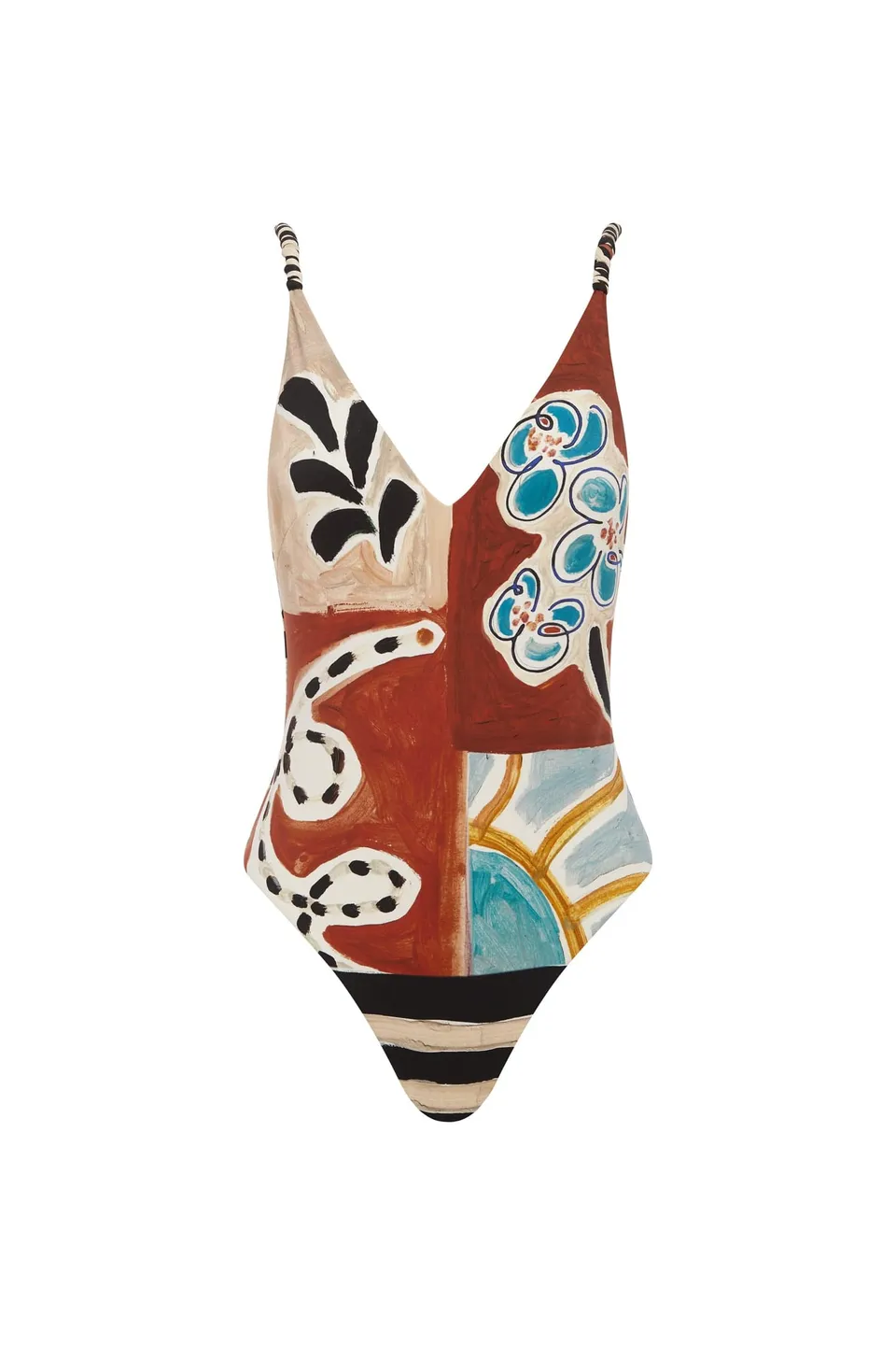 Alemais Michelle maillot 1 pièce col V taille S