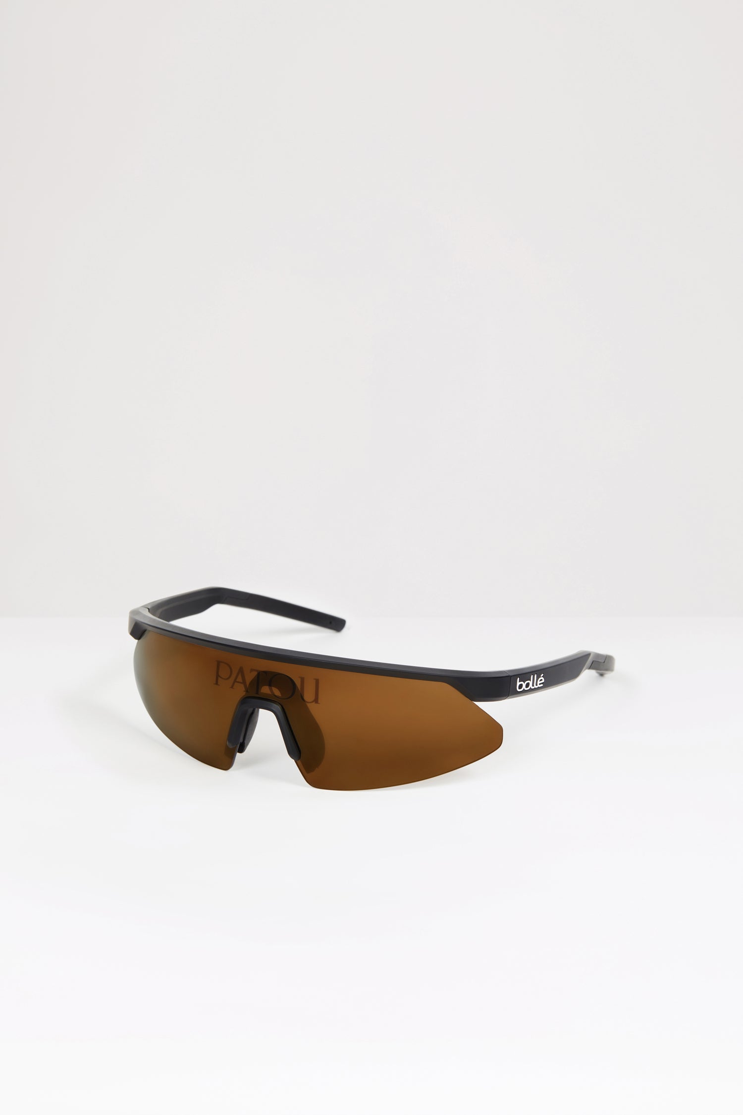 Patou SP0080160999B lunettes soleil noires Bolle miroir