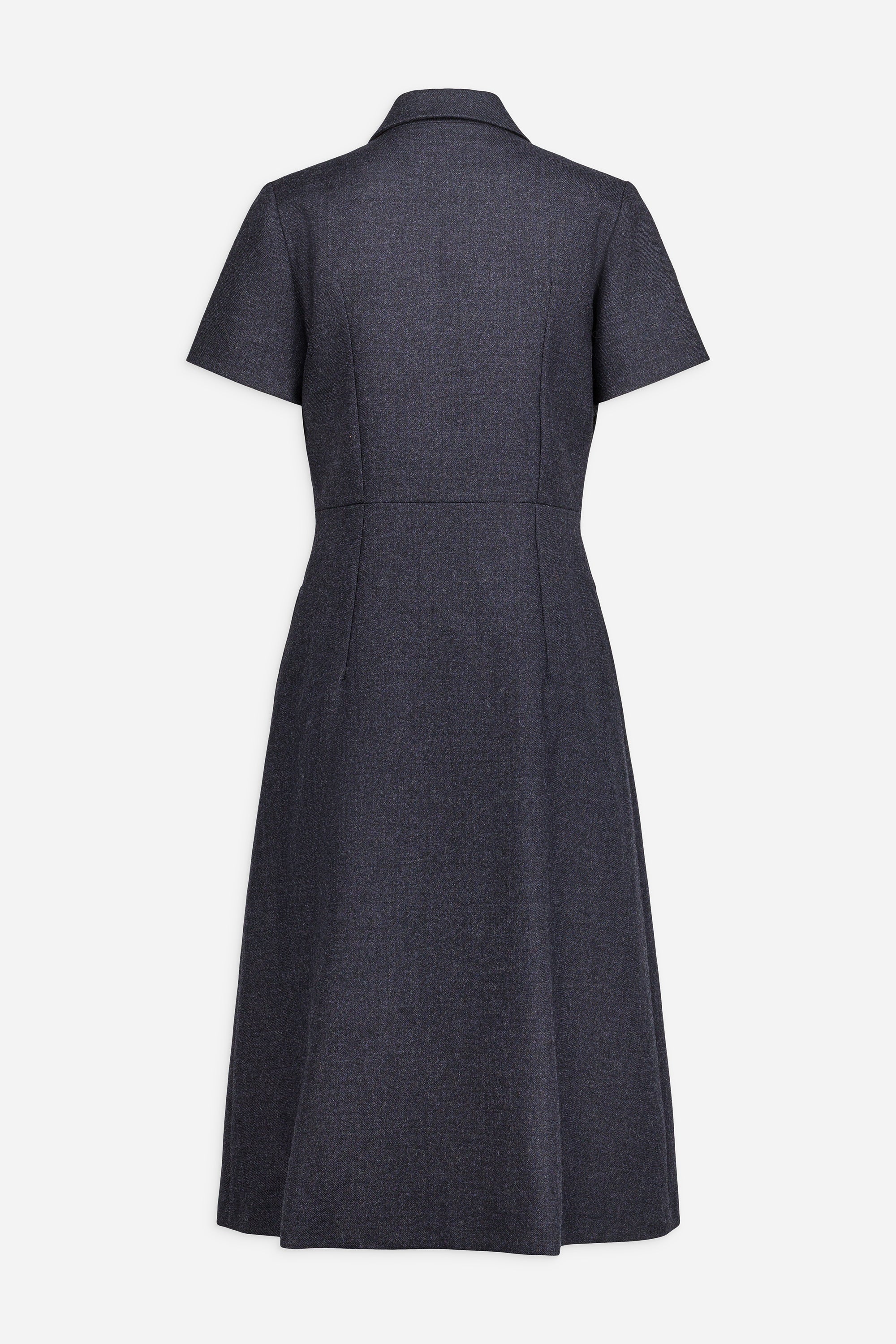 Paul & Joe Natalia robe midi twill laine chamois