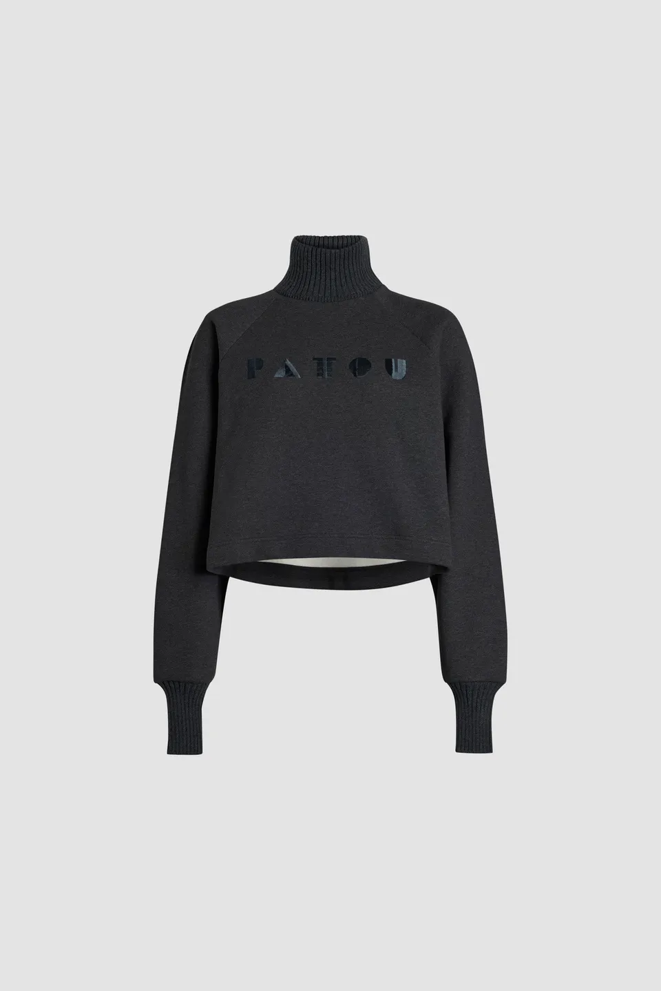 Patou H24JE1269995963A sweat coton bio Art Deco Graphite
