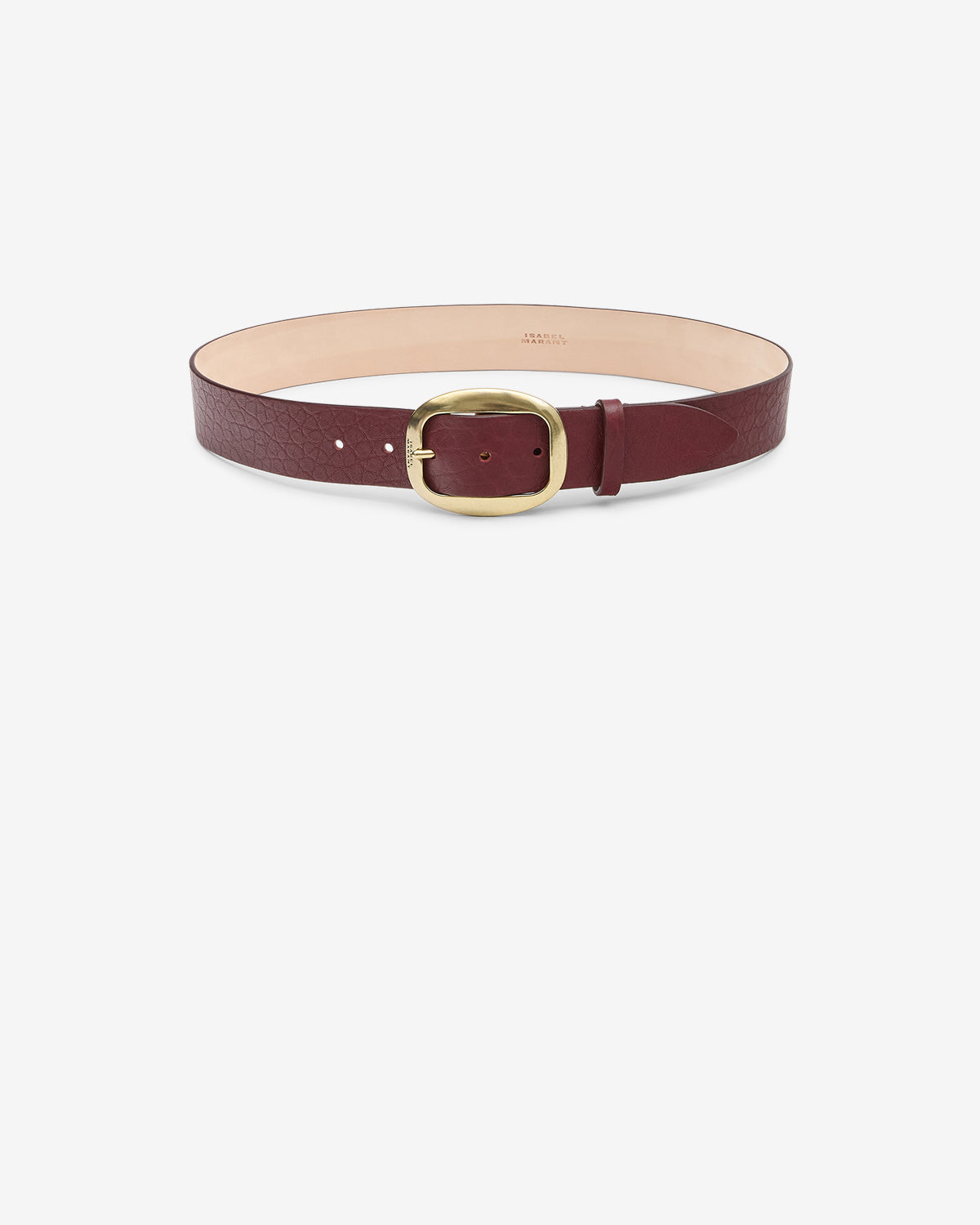 Isabel Marant Dara CE298 Ceinture bordeaux 4 cm
