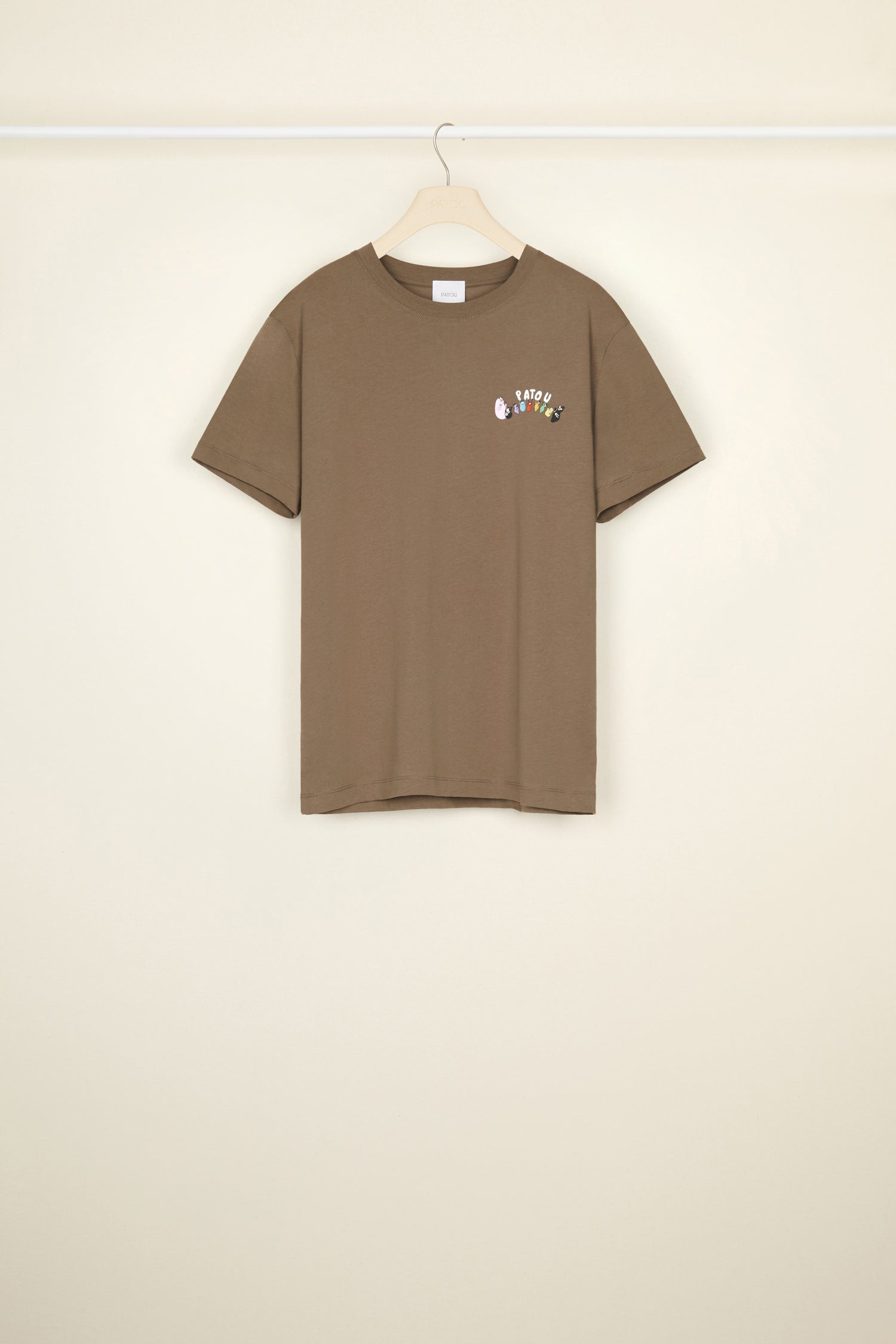 Patou JE046 t-shirt Barbapatou coton bio bronze