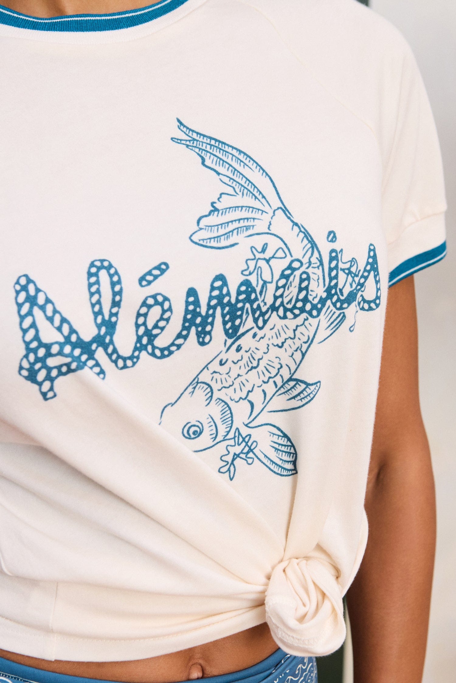 Alemäis Lucky Vintage t-shirt coton délavé