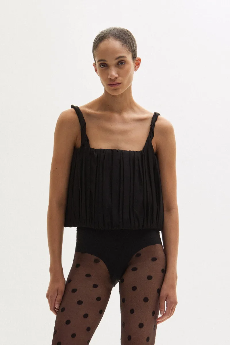 ATU Body Couture Enhanced Top crop top laine plissée