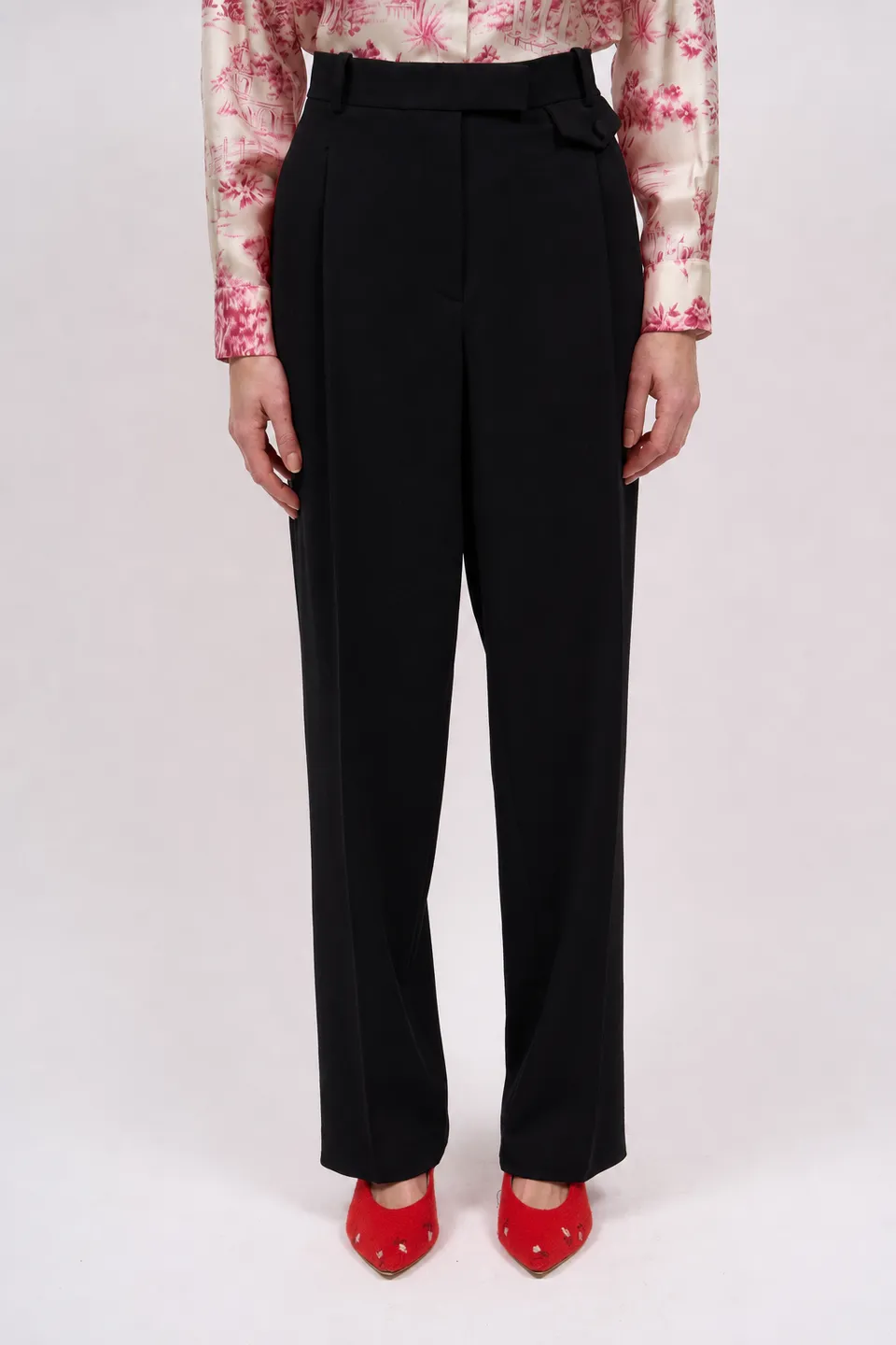Paul & Joe Florin pantalon laine coupe droite