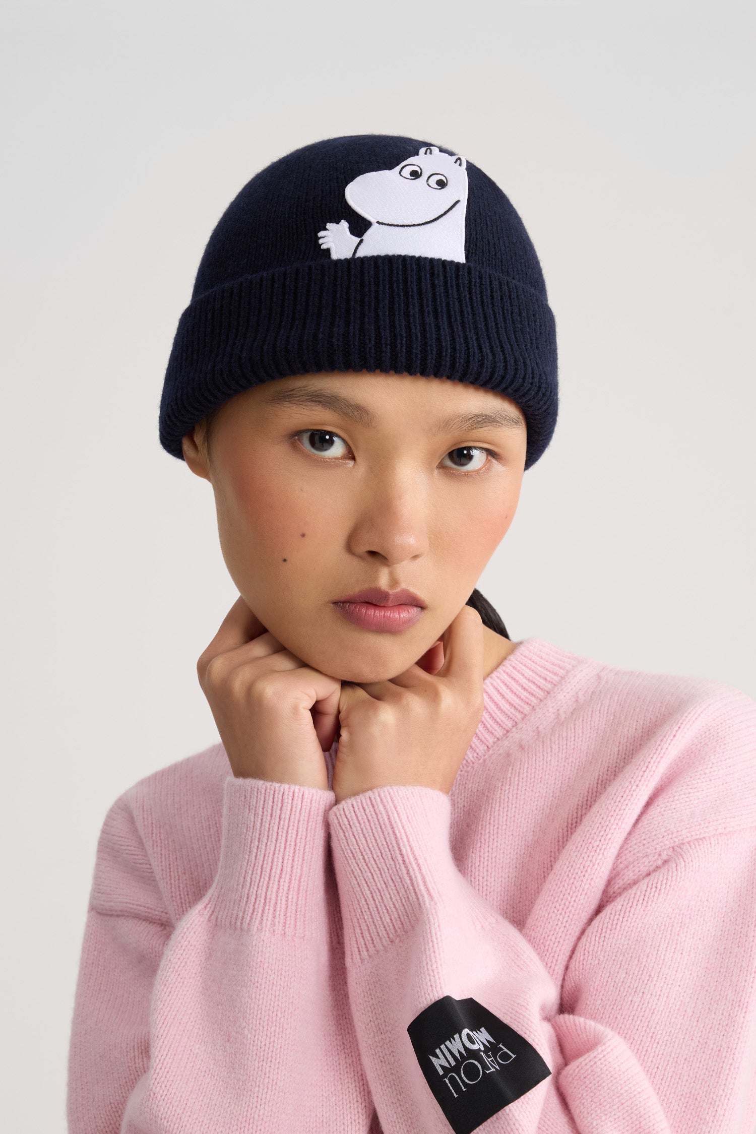 Patou Accessories A25AC12480645088 bonnet Moomin Navy