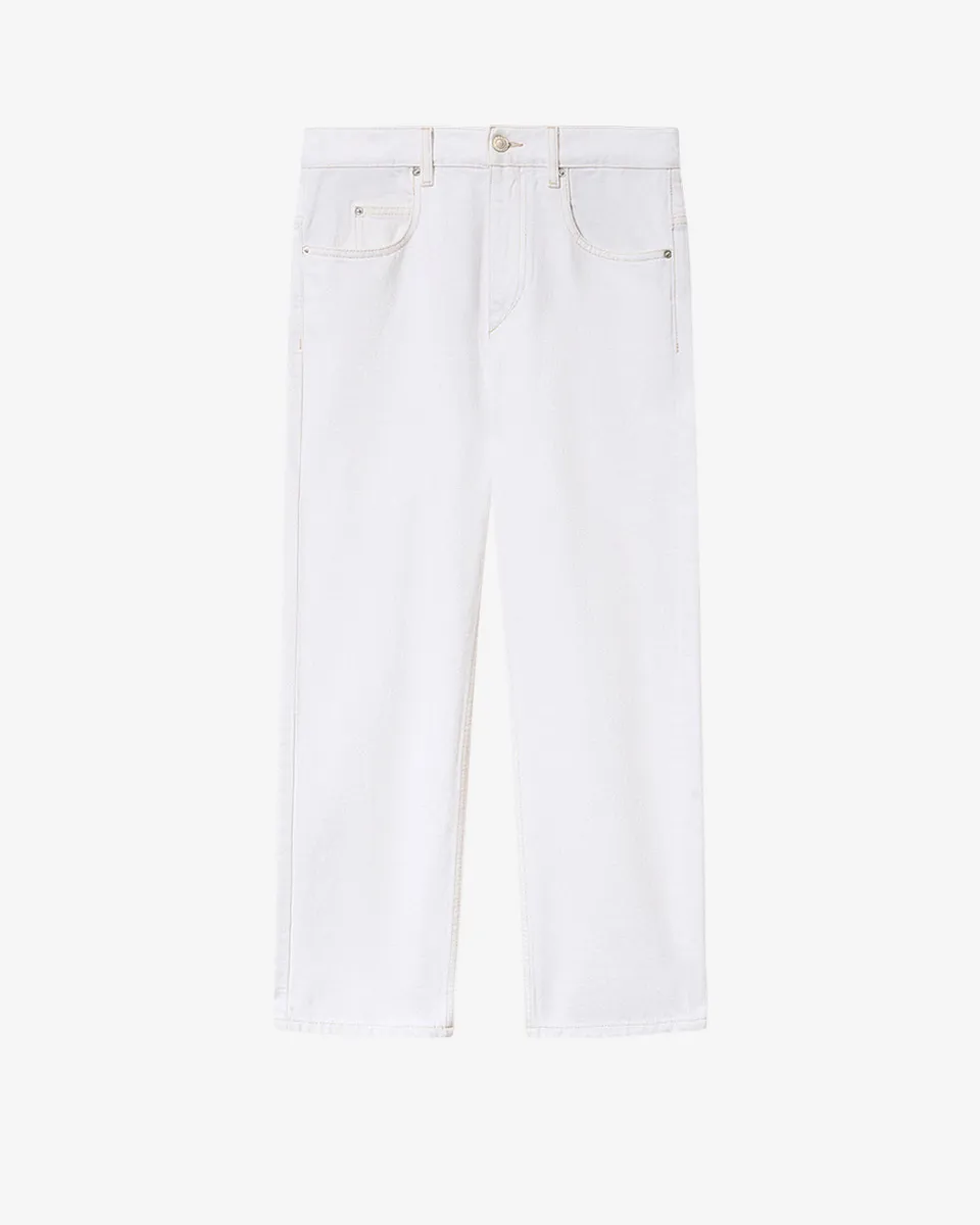 Isabel Marant Dakota jean blanc 7/8 taille regular