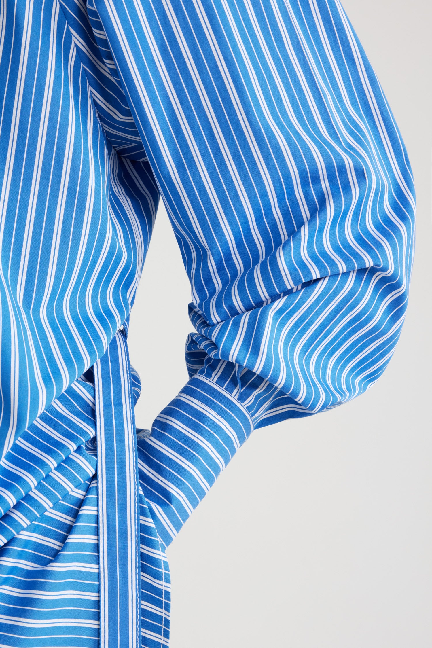 Patou DR153 H24DR153 robe chemise rayé bleu 34-44
