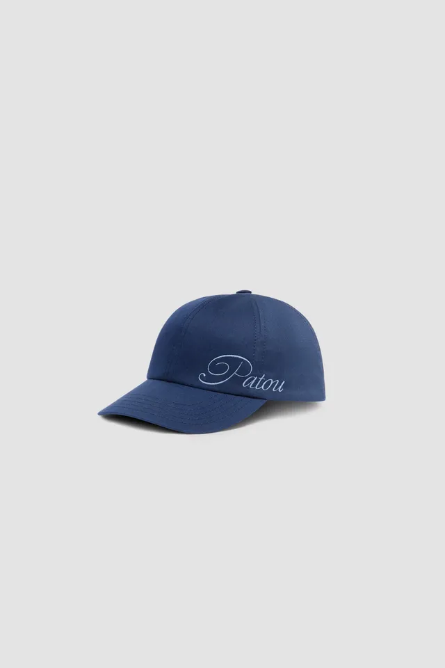 Patou Accessories P25AC1000214699N casquette bleu marine coton