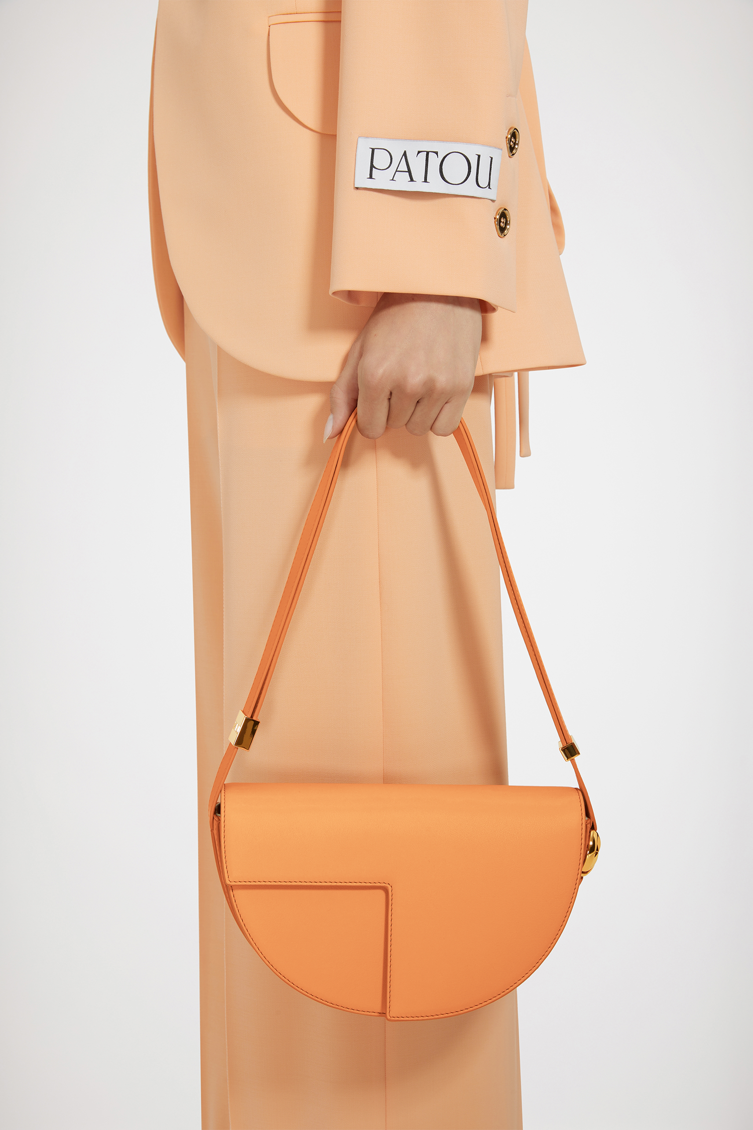 Patou Le Patou BA001 sac cuir beige doré TU