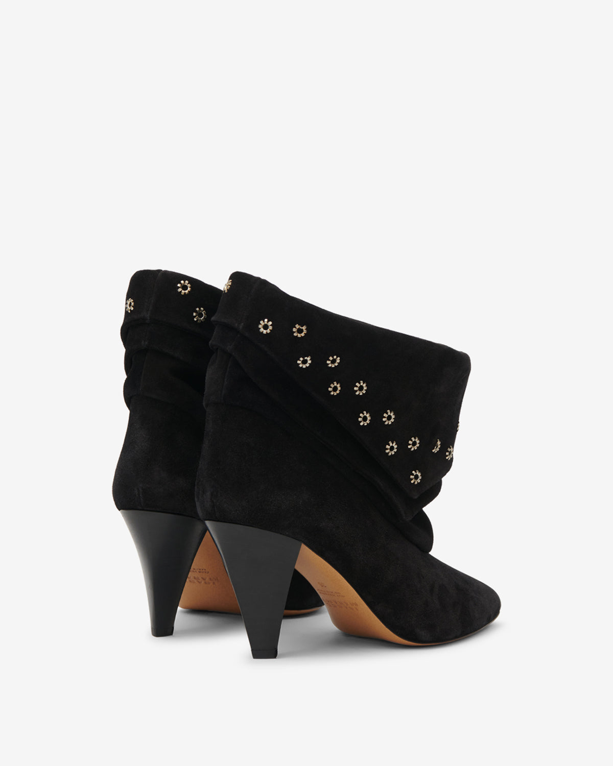 Isabel Marant Lyone bottines cuir noir talon 9 cm
