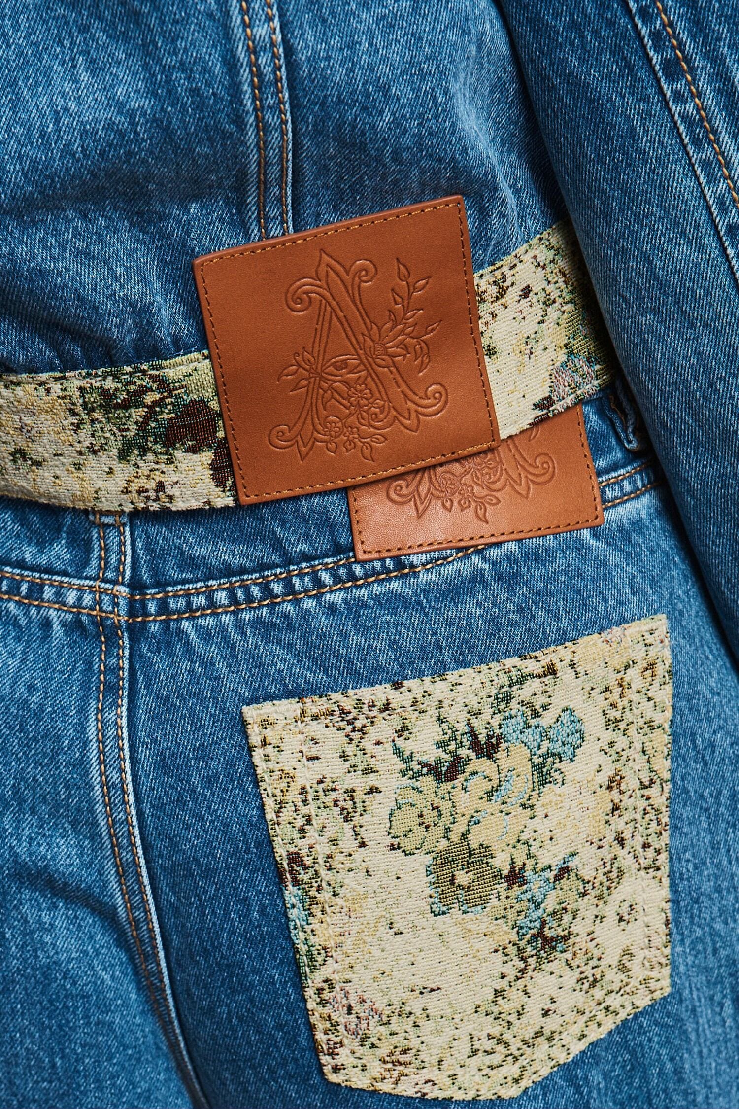 Alemais Trousers Marcel Denim jean droit 8