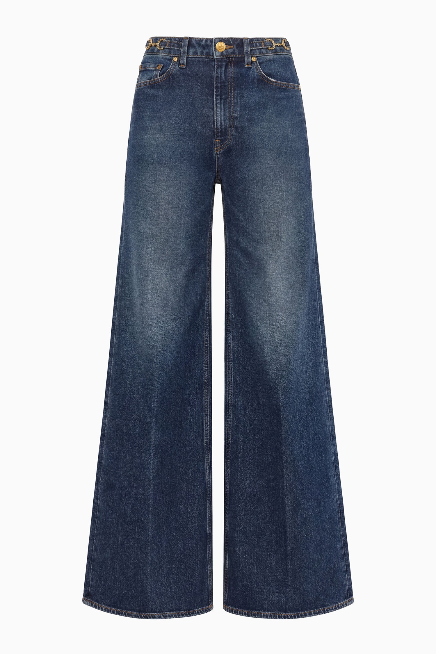 Ulla Johnson Valory jean flare taille haute Nile 27